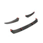 VW Arteon Carbon Fiber Front Lip Splitter – Gloss Black (2017–2021)