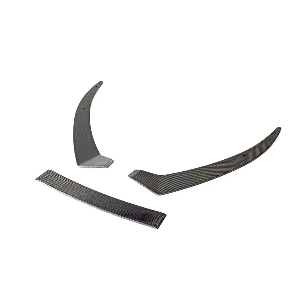 Audi R8 V10 / V10 Plus Coupe 4S Gen 2 Carbon Fiber Front Bumper Lip Spoiler Set 2016 - 2018