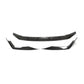 Audi RS6 C8 Avant Wagon Pre-Preg Dry Carbon Fiber Front Bumper Lip Spoiler 2019 - 2021