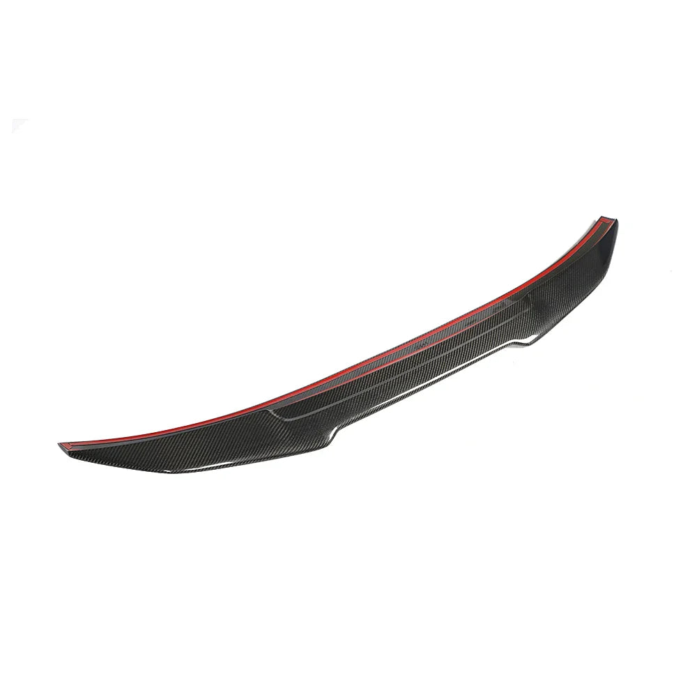 Audi A6 C7 / S6 Sedan 4-Door Carbon Fiber Ducktail Rear Trunk Spoiler 2012 - 2018
