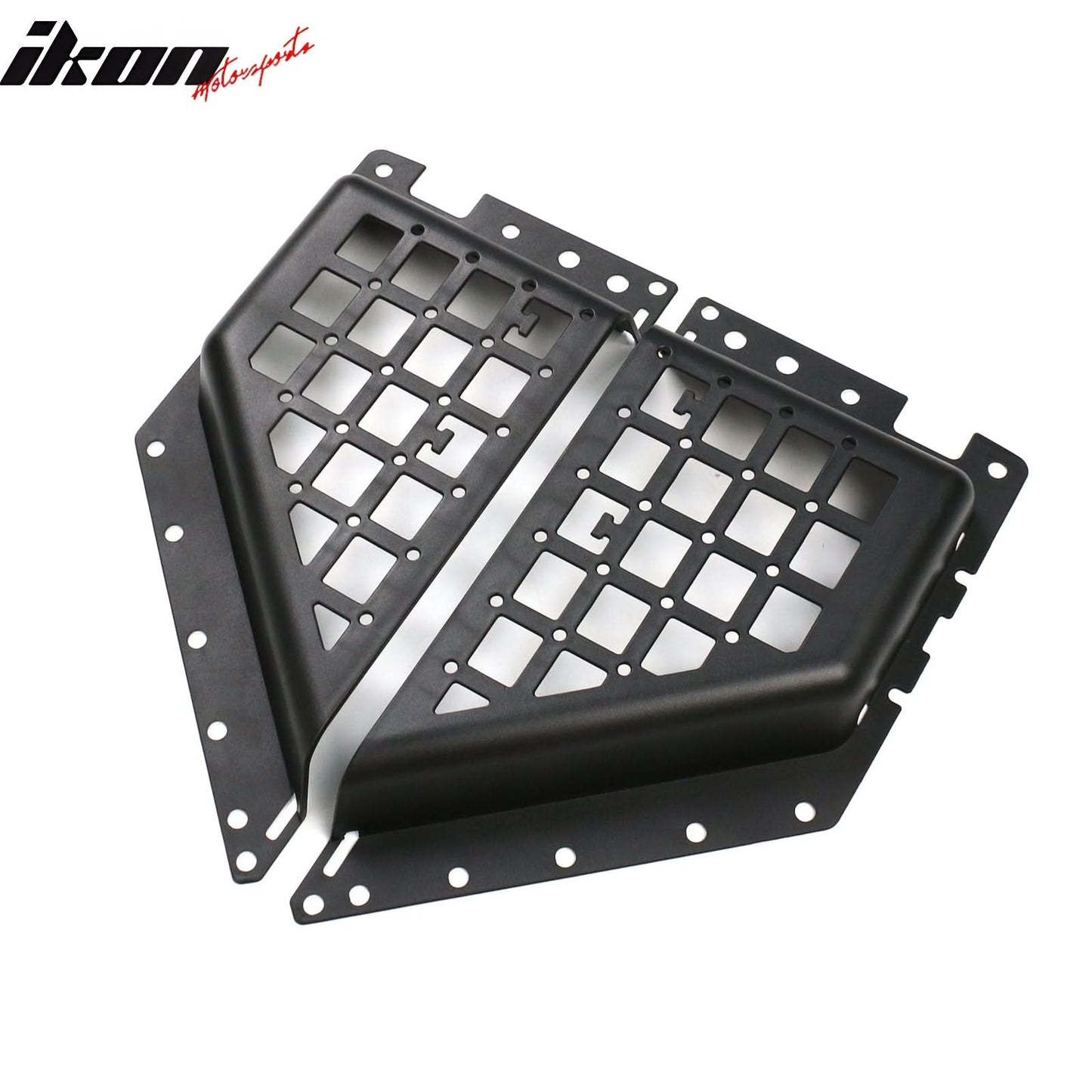 2021-2025 Ford Bronco 2/4 Door Black Front Door Storage Box ABS 2PCS