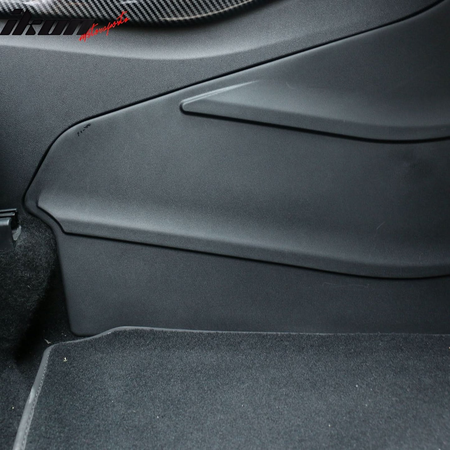 2020-2023 Tesla Model Y Black Anti-kick Pads Protector Injection TPE