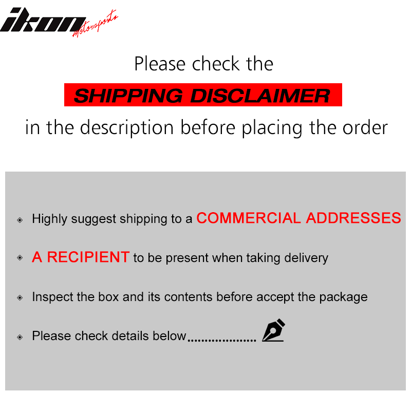 2007-2010 BMW E92 E93 M3 Style Front Bumper & Air Duct & H Front Lip