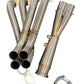 SPDZ1 K Series K20 K24 Megaphone Pipe Header Exhaust 3" 4-1 Tri-Y EK EG DC2 Civic V Band Down Pipe