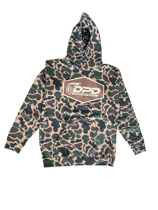 DPD Old School Camo Hoodie
