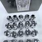 SPDZ1 14x1.5 Thin Wall Closed-End Lug Nuts (35mm) – Includes Special Installation Socket (Black or Chrome)