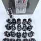 SPDZ1 14x1.5 Thin Wall Closed-End Lug Nuts (35mm) – Includes Special Installation Socket (Black or Chrome)