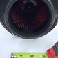 SPDZ1 High-Flow Performance Intake Filter – 3" Inlet, Pre-Oiled, Black Wrinkle w/ Red Media (Universal)