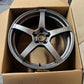 Flow one F5 20x8.5 et32 5x120 Gloss gunmetal silver