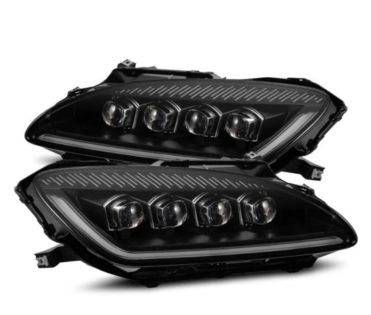 AlphaRex 99-09 Honda S2000 NOVA-Series Projector LED Headlights - Alpha-Black #880273