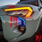 LED DRL Fog Light Fang Bezel Kit for 4Runner (2014-2024)