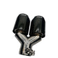 SPDZ1 Dual Exit Exhaust Tips