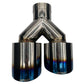 SPDZ1 Dual Exit Exhaust Tips