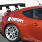 Scion FRS / Toyota GT86/ Subaru BRZ GT250 Carbon Fiber Rear Wing 2013-2016 w. 8" Pedestals Set