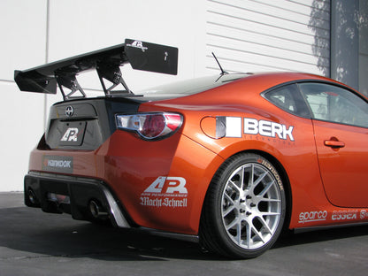 Scion FRS / Toyota GT86/ Subaru BRZ GT250 Carbon Fiber Rear Wing 2013-2016 w. 8" Pedestals Set