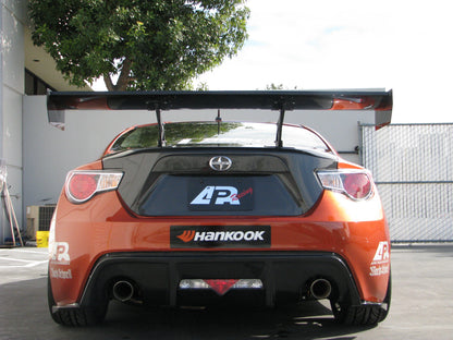 Scion FRS / Toyota GT86/ Subaru BRZ GT250 Carbon Fiber Rear Wing 2013-2016 w. 8" Pedestals Set