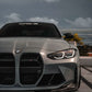 BMW 3 Series M3 G80 M4 G82 CSL Style Carbon Fiber Front Grille (2021 - 2023)