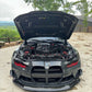BMW 3 Series M3 G80 M4 G82 CSL Style Carbon Fiber Front Grille (2021 - 2023)
