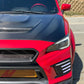 JDMuscle [15-21 WRX/STI w/ FMIC]  Carbon Fiber Hood V3 Scoopless