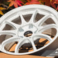 Volk Racing CE28N+ 17x10 +44 5x114.3 Dash White (Set of 4)