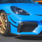 Porsche 718 Cayman GT4 Carbon Fiber Canards 2020-2023