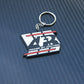 APR Performance Rumble Strip Keychain