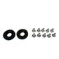 LS Gen 3 Valley Pan Cover Plate with Gasket and Seals Low Profile Custom Knock Sensor LSX LS1 LM7 LR4 LQ4 LS6 L59 LQ9 LM4 L33