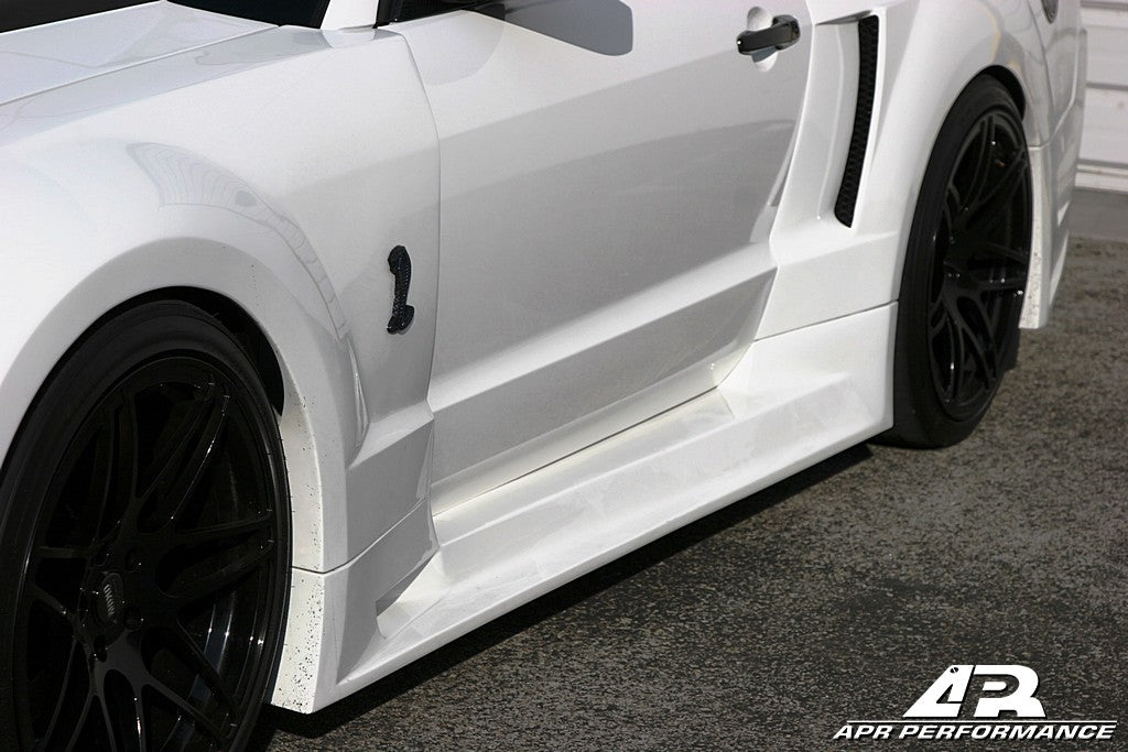 Ford Mustang S197 GT500 / GT500KR Widebody Aerodynamic Kit 2007-2009