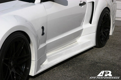Ford Mustang S197 GT500 / GT500KR Widebody Aerodynamic Kit 2007-2009