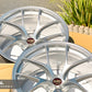 BBS RI-D 20x9.5 +10 / 20x10.5 +15 5x112 Diamond Silver (G8X M2/M3/M4, Set of 4)