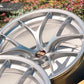 BBS RI-D 20x9.5 +10 / 20x10.5 +15 5x112 Diamond Silver (G8X M2/M3/M4, Set of 4)