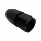 4Pcs 90° 0Degree Swivel Hose Line End Fitting Adaptor Fuel Oil AN10 10AN Black