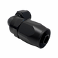4Pcs 90° 0Degree Swivel Hose Line End Fitting Adaptor Fuel Oil AN10 10AN Black