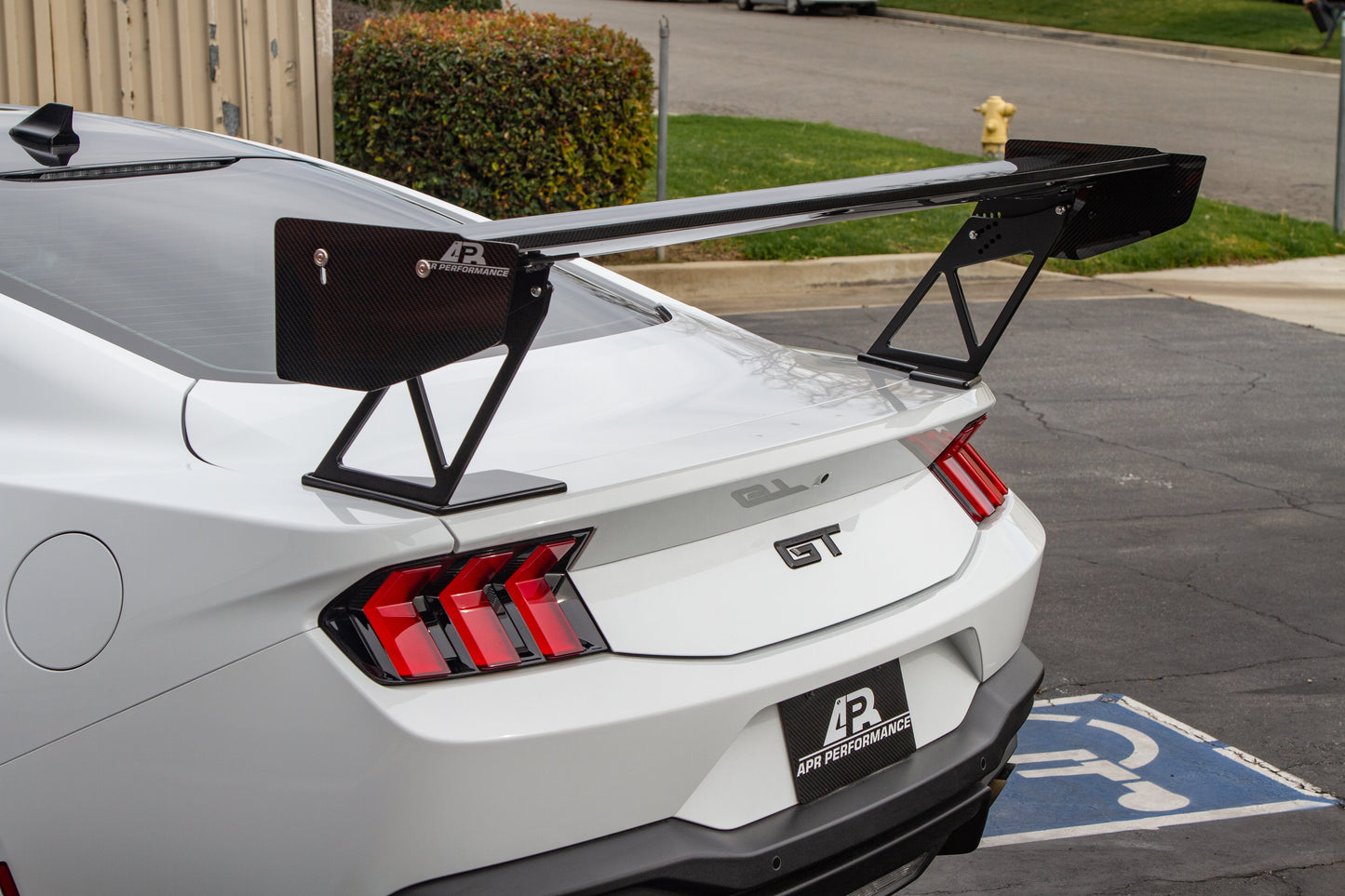 Ford Mustang S650 GT250 Carbon Fiber Adjustable Wing 2024 - Current