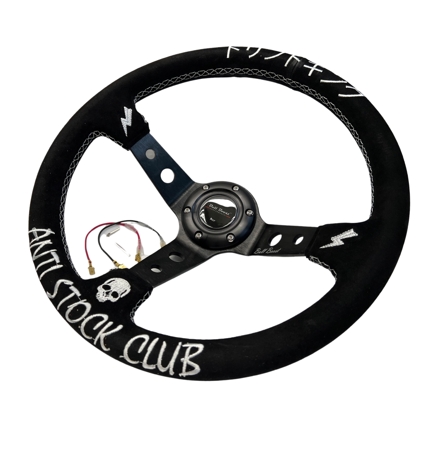 6-Bolt Racing Steering Wheel + Hub Adapter Boss Kit for Honda Acura Civic, Del Sol, Integra