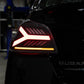 OLM Y-Spec LED Taillights (Clear Lens  White Optic) - 2015-2021 WRX / STI