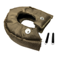 T4 Titanium Turbo Blanket Heat Shield charger Cover Wrap for T4 GT40 GT42 GT45 With Locking Springs