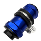 AN6 AN8 AN10 Inline Fuel Filter E85 Ethanol With 100 Micron Stainless Steel