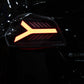 OLM Y-Spec LED Taillights (Clear Lens  White Optic) - 2015-2021 WRX / STI