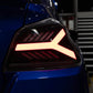 OLM Y-Spec LED Taillights (Smoke Lens  White Optic) - 2015-2021 WRX / STI