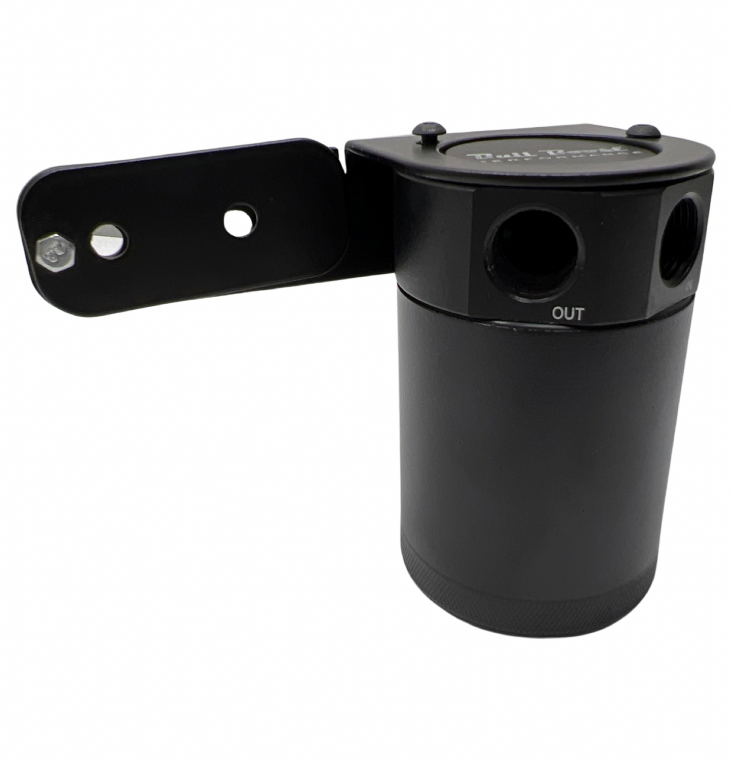 Universal Performance Oil Catch Can 2 Port -10AN + Mounting Bracket Kit Turbo V2
