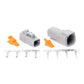Deutsch DTM 4-Pin Connector Kit with Terminals – Complete Male & Female Sealed Set
