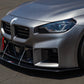 BMW G87 M2 Carbon Fiber Front Wind Splitter 2023-UP