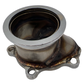 TD04 5 Bolt Turbo Down Pipe Flange 2.5" V Band Conversion Adapter For Subaru WRX