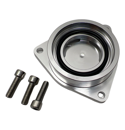 Billet Flange SSQV BOV Adapter Flange For HKS 10-14 Hyundai Genesis Coupe 2.0T