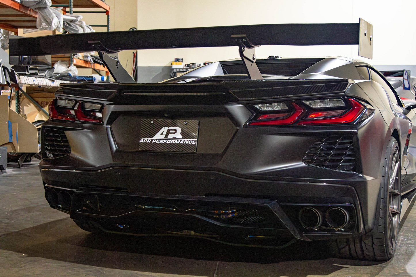 Chevrolet Corvette C8 Convertible GTC500 Carbon Fiber Adjustable Wing