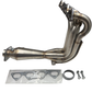 B Series Megaphone Header 4-1 Collector RF V2 B16 B18 B20 RMF Skid Plate Pipe