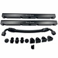 Z893 LS1 / LS6 -8AN high flow BLACK fuel rails w/ fittings & crossover hose for Corvette CTS Camaro