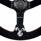 Rising Sun Suede Steering Wheel + Billet Hub Kit For Nissan Datsun 280Z 260Z 240Z 620 510 C10