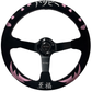 Street Bliss Heart 350mm Steering Wheel + Short Hub Adapter Kit For Mustang Focus Fiesta Mazda